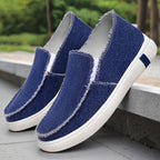 Damen Bequeme Slip-On Sneakers mit modischem Denim-Design R&B