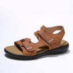 Damen Komfortable Sandalen mit verstellbaren Klettverschlüssen und anatomischem Fußbett R&B
