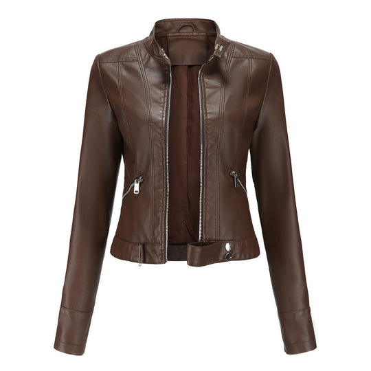 Damen Bikerjacke mit modernem Schnitt R&B