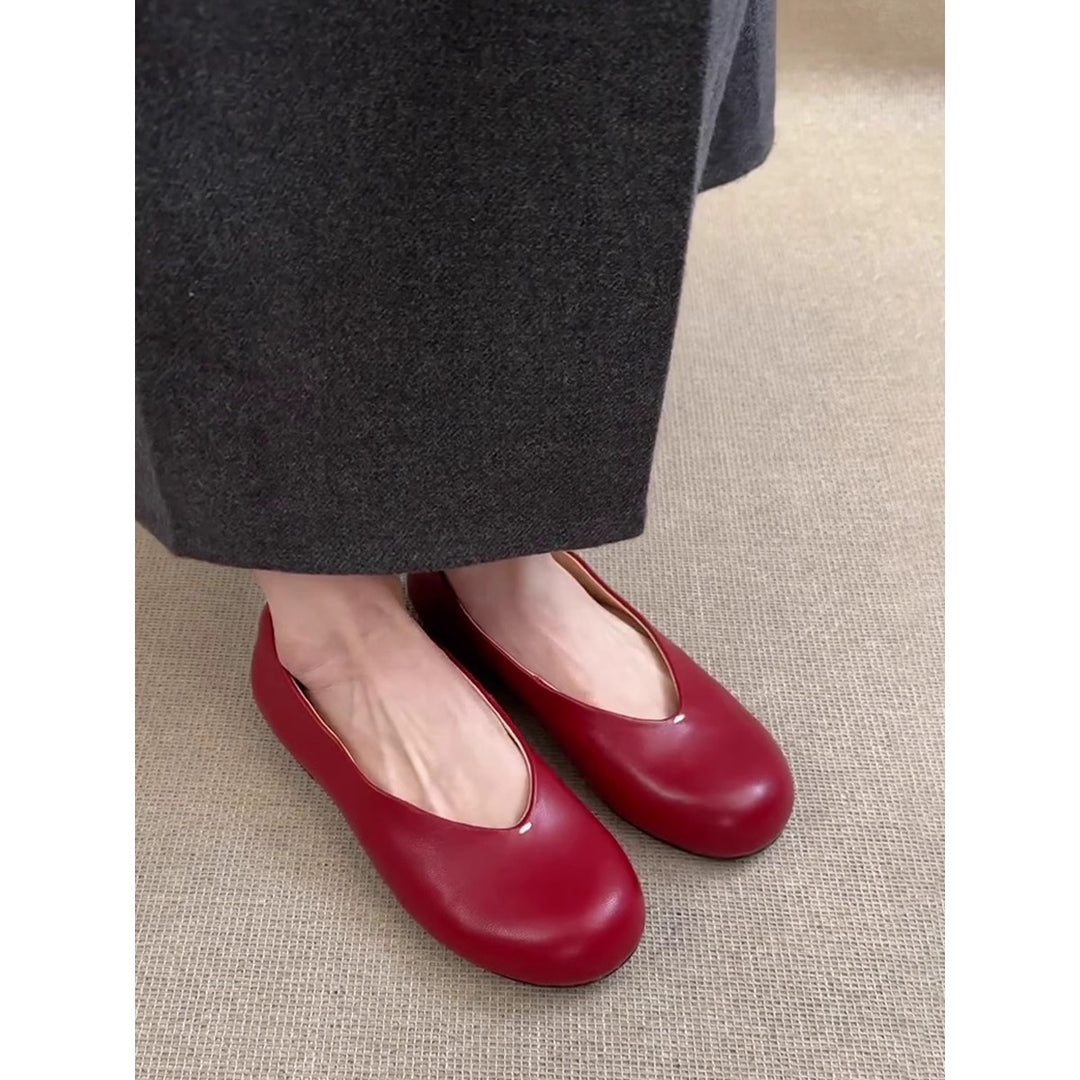 Damen klassische Ballerinas mit elegantem Schnitt und komfortabler Passform R&B