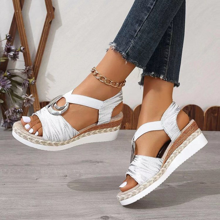 Damen Plateau Sandalen R&B