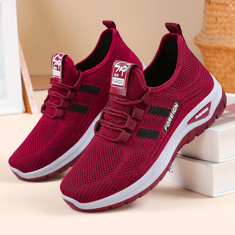Damen Atmungsaktive Sport Sneakers mit Flex-Technologie R&B