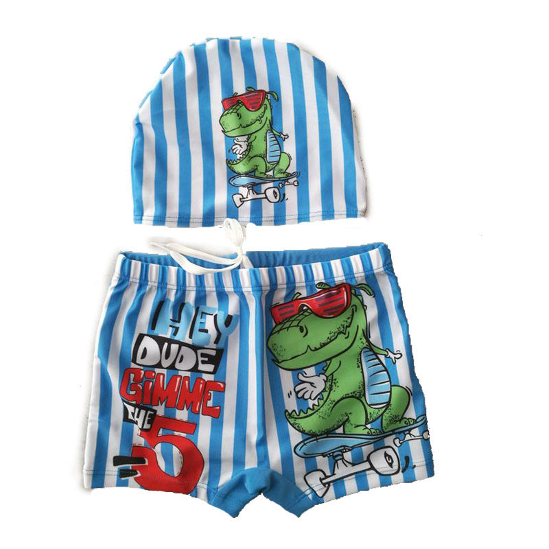 Jungen Schwimmset mit fröhlichem Dinosaurier-Motiv R&B