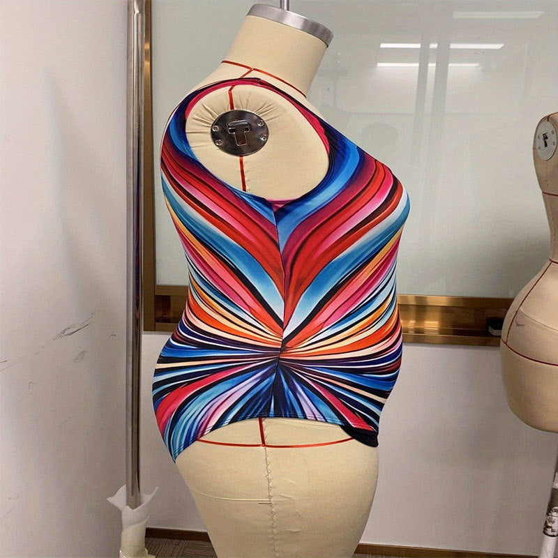 Damen Bademode mit stylischem Spiralmuster R&B