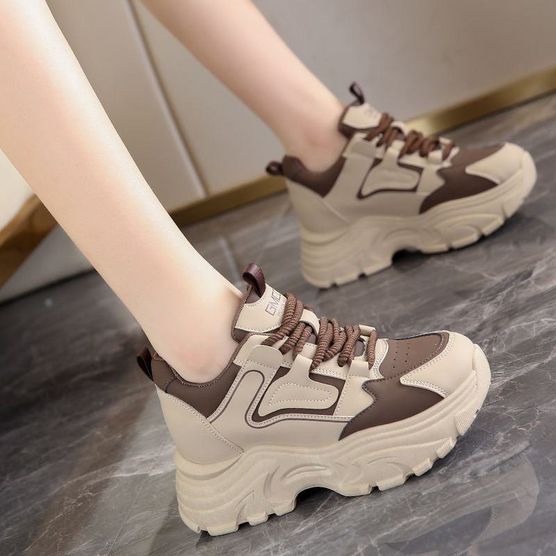 Damen Chunky Sneakers im modernen sportlichen Design mit dämpfender Sohle R&B