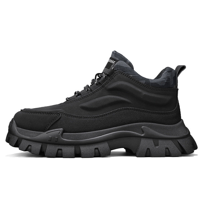 Damen Sportliche hohe Sneakers mit rutschfester Sohle und atmungsaktivem Obermaterial R&B