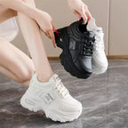 Damen Sportliche Chunky Sneakers mit gehobenem Komfort und trendiger Profilsohle R&B