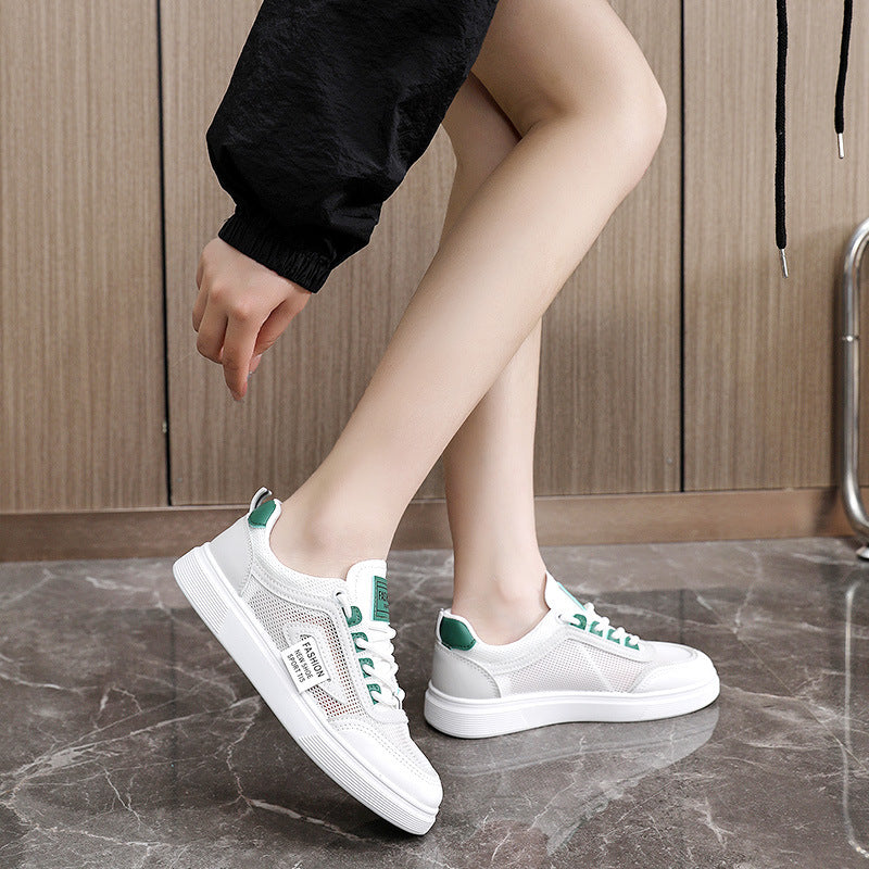 Damen Sportliche Sneakers mit atmungsaktivem Mesh-Obermaterial R&B