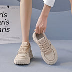 Damen Sportliche Chunky Sneakers mit luftiger Mesh-Oberfläche und dämpfendem Komfort R&B