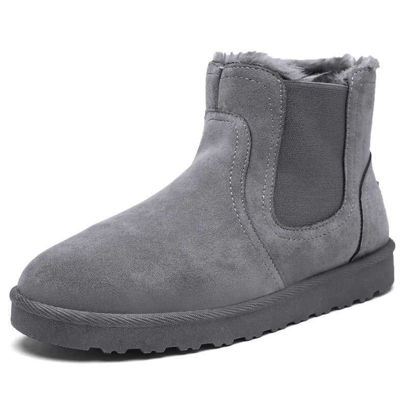 Damen Bequeme Ankle Boots aus Wildleder mit isolierendem Innenfutter R&B