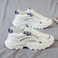 Damen stylische Sneakers mit dämpfender Sohle und atmungsaktivem Obermaterial