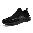 Damen Komfortable Slip-On Laufschuhe mit elastischem Mesh-Obermaterial R&B