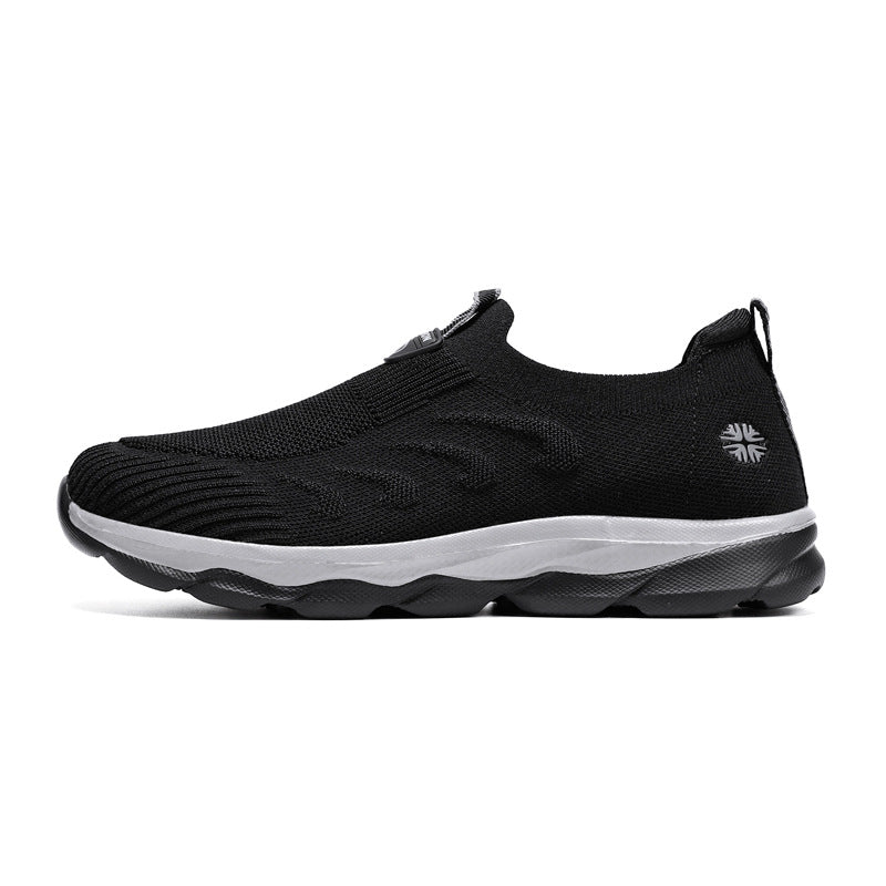 Damen Bequeme Slip-On Laufschuhe mit Elastischem Einstieg R&B