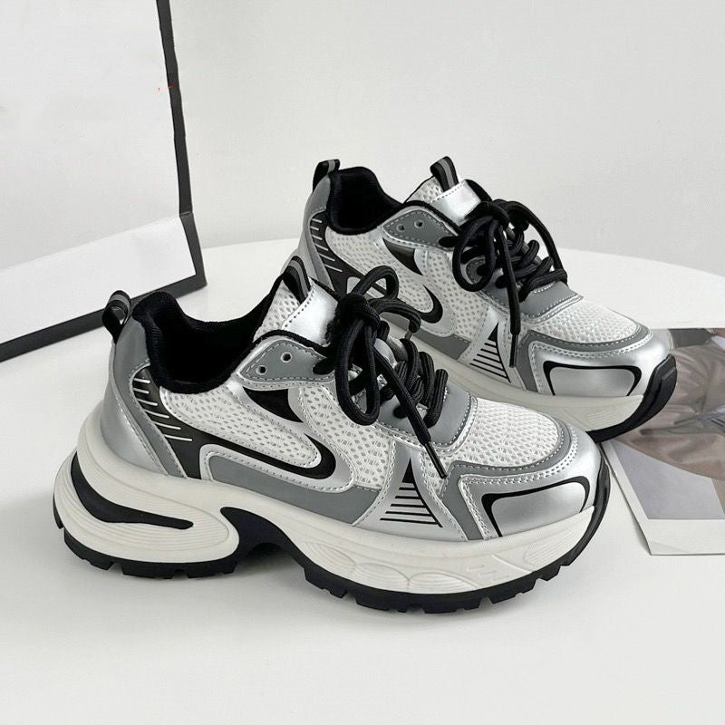 Damen Sportliche und modische Sneakers mit atmungsaktive Elemente R&B