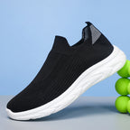 Damen Atmungsaktive Slip-On Laufschuhe mit flexiblem Obermaterial