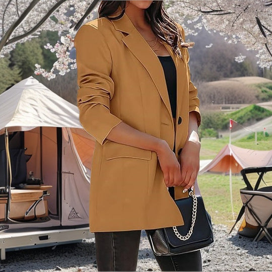 Damen modischer Langarm-Blazer R&B