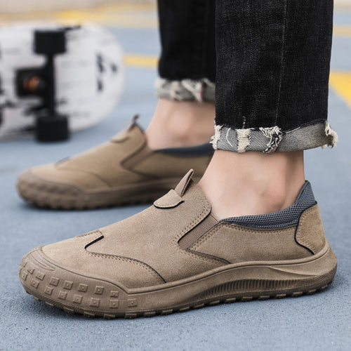 Damen Bequeme Slip-On Freizeitschuhe mit rutschfester Sohle und atmungsaktivem Obermaterial R&B