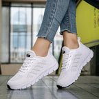 Damen Sportliche und atmungsaktive Laufschuhe mit flexiblem Obermaterial