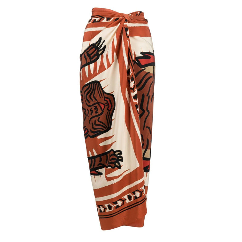 Damen Badeoutfit mit asymmetrischem Design R&B