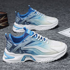 Damen Sportliche Lauf-Sneaker mit atmungsaktiven Mesh-Einsätzen und dämpfender Sohle R&B