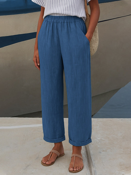 Damen Bequeme Sommerhose R&B