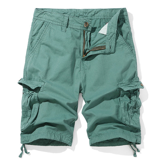 Herren Cargo-Shorts mit praktischen Taschen und verstellbarem Kordelzug R&B