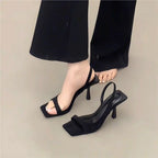 Damen Slingback Sandalen mit Punktmuster R&B
