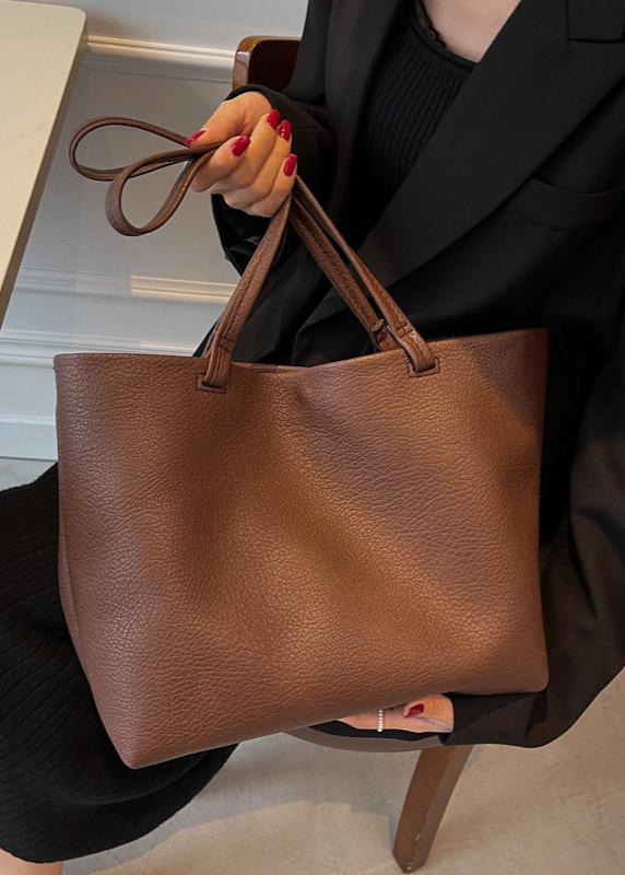 R&B | Geräumige Damen Schultertasche Aus Weichem Leder