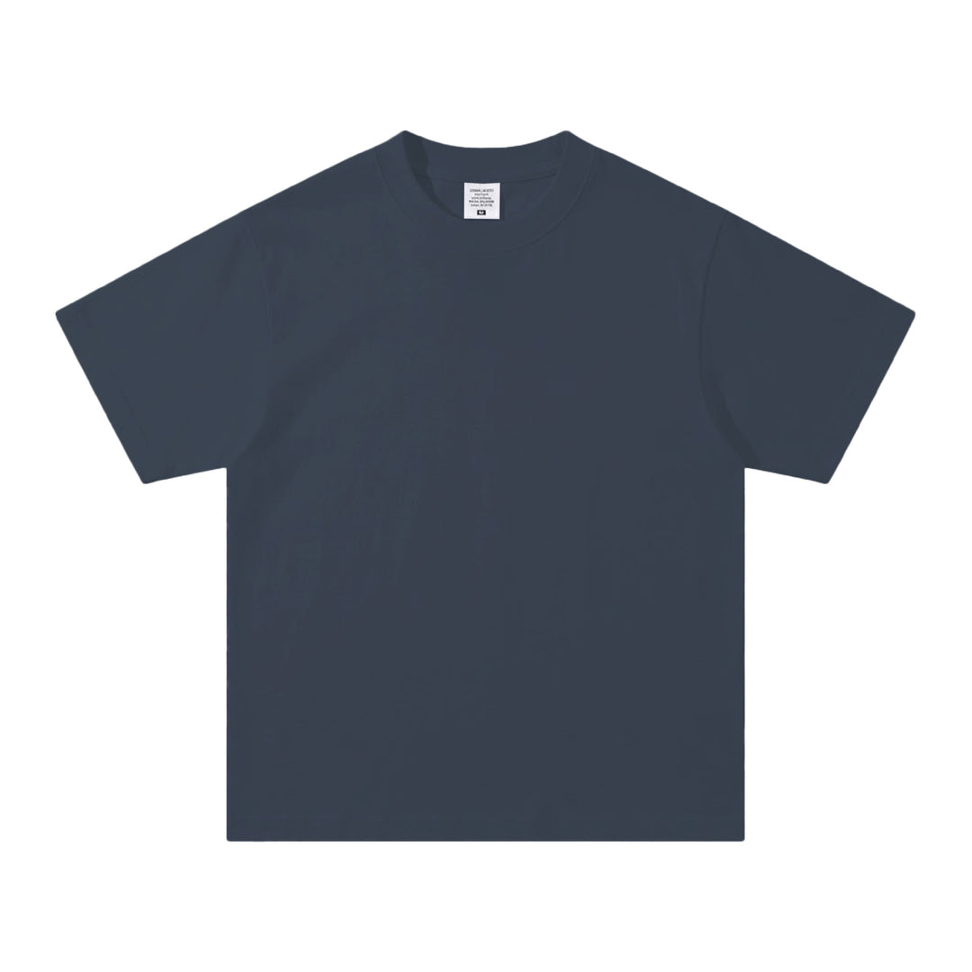 Damen Oversized T-Shirt aus hochwertiger Baumwolle mit praktischem Rundhalsausschnitt R&B