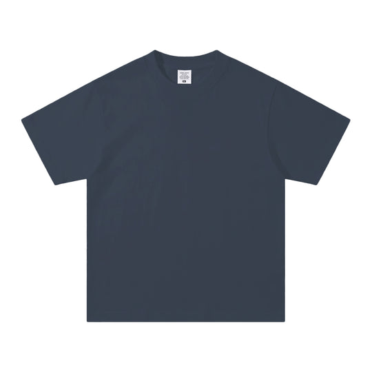 Damen Oversized T-Shirt aus hochwertiger Baumwolle mit praktischem Rundhalsausschnitt R&B
