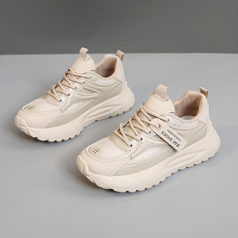 Damen Sportliche Sneakers mit dämpfender Sohle und atmungsaktiver Obermaterialstruktur R&B