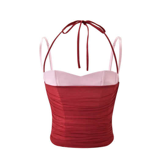 Damen Sexy Crop-Top und Midirock Set R&B