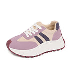 Damen Sportliche Sneakers mit dämpfender Sohle und atmungsaktiver Oberfläche
