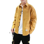 Herren lässige Utility-Jacke mit praktischen Taschen und stylischem Schnitt