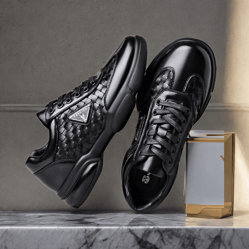 Damen Trendige und bequeme Sneakers mit geflochtenem Obermaterial R&B