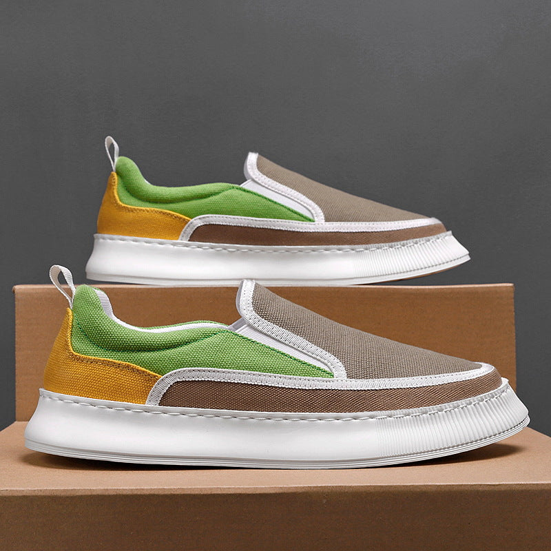 Damen Slip-On Sneakers mit sportlichem Design und flexibler Sohle R&B