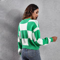 Damen Lässiger Pullover im modernen Karomuster R&B