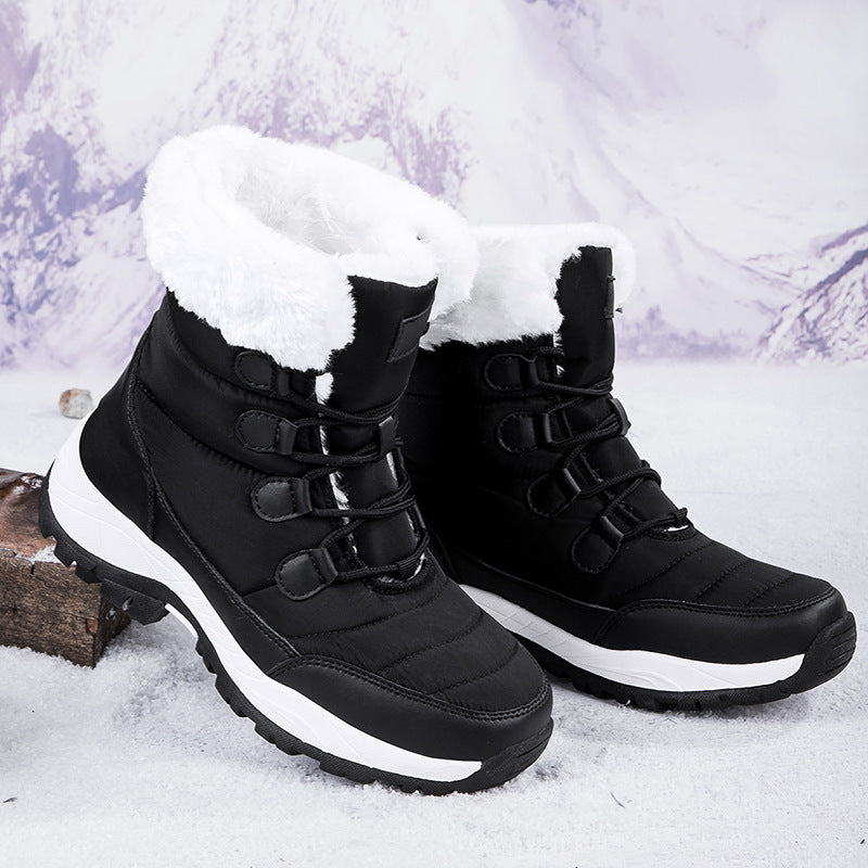 Damen Winterstiefel mit rutschfester Sohle und wärmendem Innenfutter R&B