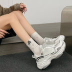 Damen Sportliche Trail Sneakers mit atmungsaktivem Mesh-Obermaterial und robustem Sohlenprofil R&B