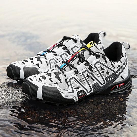 Damen Trail-Running-Schuhe mit stabiler Sohle und atmungsaktivem Obermaterial R&B