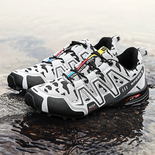 Damen Trail-Running-Schuhe mit stabiler Sohle und atmungsaktivem Obermaterial R&B