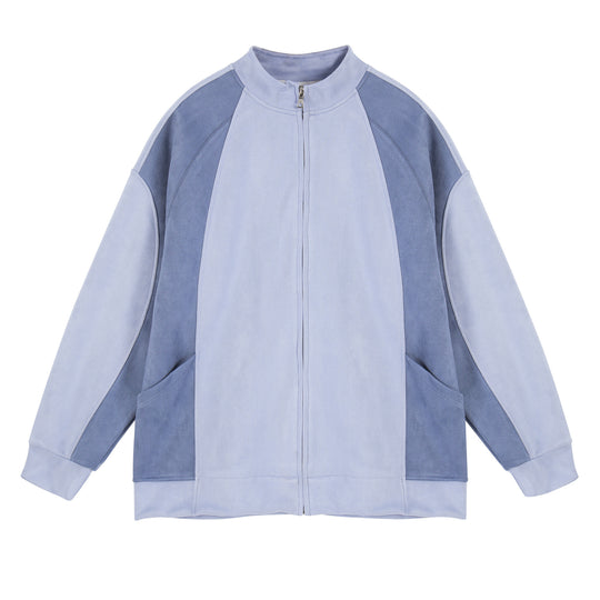 Damen Sportjacke mit eleganten Farbakzenten und praktischen Taschen R&B