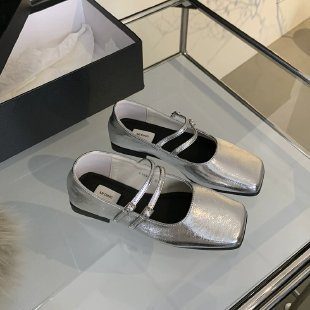 Damen elegante Mary Jane Ballerinas mit modischen Riemchen R&B