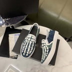 Damen Slip-On Sneakers mit innovativem Oberflächenmuster und rutschfester Sohle R&B