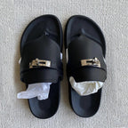 Damen Zehentrenner-Sandalen mit edlem Riemen und rutschfester Sohle R&B