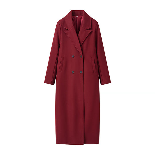Damen eleganter Doppelreiher-Mantel R&B