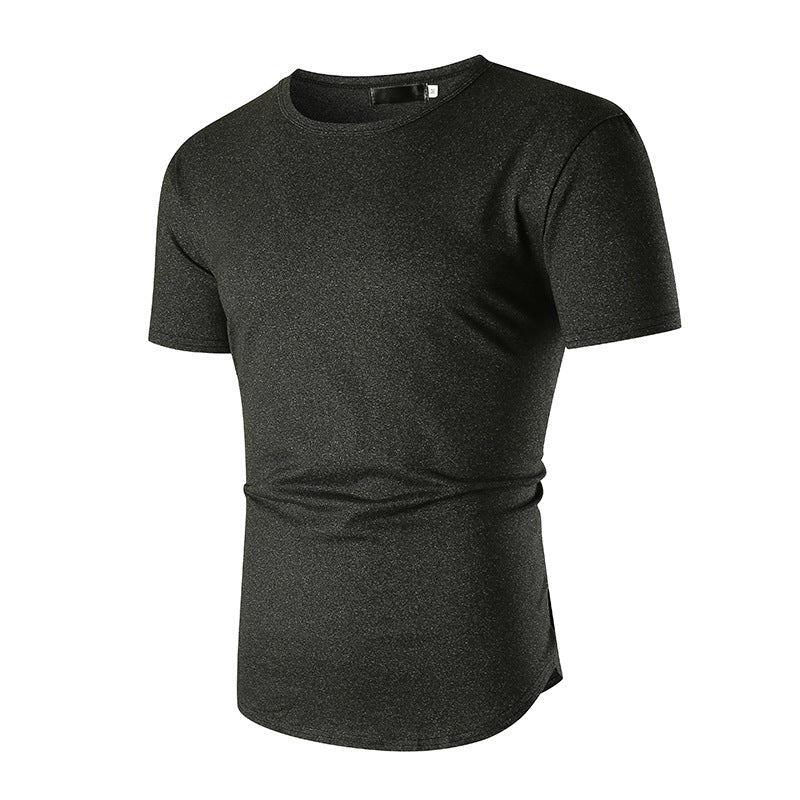 Herren sportliches T-Shirt mit atmungsaktiver Funktionsfaser und bequemer Passform R&B