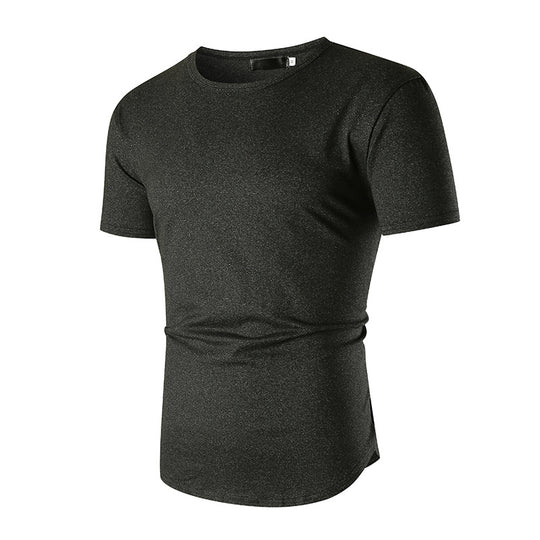 Herren sportliches T-Shirt mit atmungsaktiver Funktionsfaser und bequemer Passform R&B