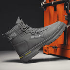 Damen Hohe Sicherheitsstiefel mit rutschfester Sohle und trendigem Design