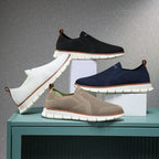 Damen Leichte Slip-On Sneakers aus atmungsaktivem Strickmaterial